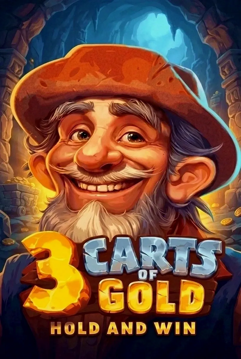 3 carts of gold hold and win